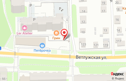 Шиномонтажная мастерская в Дзержинском районе на карте