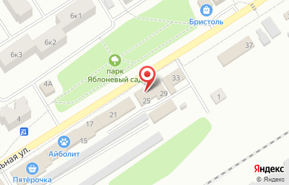 Магазин пива Хмель на Центральной улице на карте