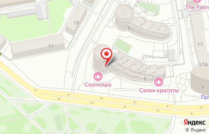 Салон красоты EVVITOP на карте