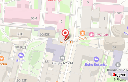Samsonov Hotel на метро Маяковская на карте