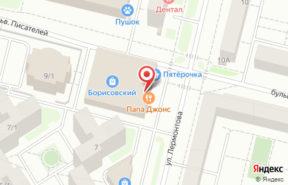 Комиссионный магазин Выгода на улице Лермонтова на карте
