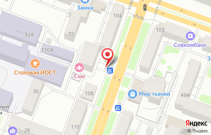 Киоск по продаже печатной продукции Пресса на Первомайской улице, 106/1 киоск на карте