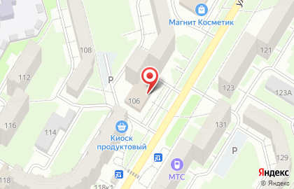 Магазин Хлебный на улице Гоголя на карте