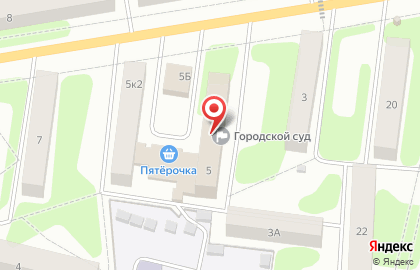 Отделение ФСБ г. Краснокамска на карте
