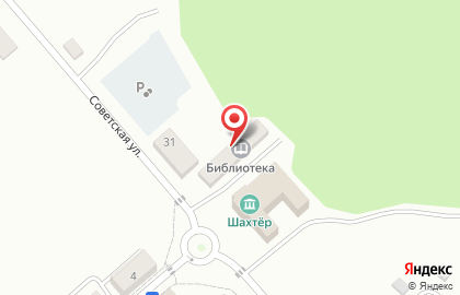 Библиотека с. Горнозаводска на карте