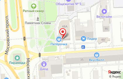 Магазин товаров для дома и дачи Порядок на улице Хользунова на карте