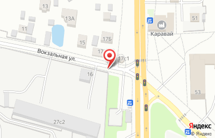 Компания по авторазбору на Вокзальной улице на карте