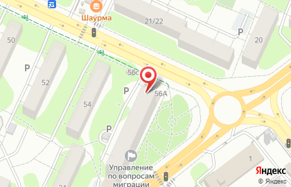 Управление информационно-аналитических работ Администрации Ленинского Муниципального Района Московской области на карте