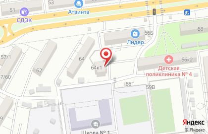 Студия коррекции фигуры Табата на карте