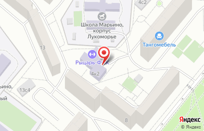 Участковый пункт полиции район Марьино на Донецкой улице, 4 к 2 на карте
