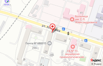 Продовольственный магазин Панна в Индустриальном районе на карте