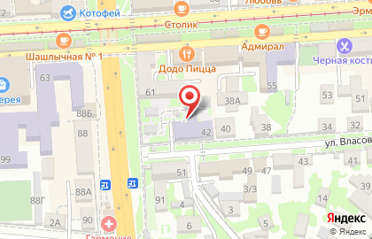 Детский сад №7 им. Ю.А. Гагарина на карте