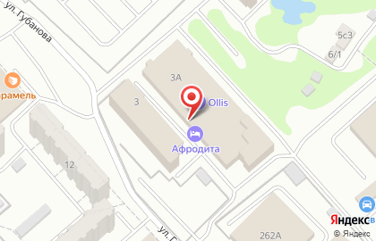 Гостиничный комплекс Афродита в Промышленном районе на карте