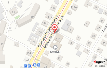 Торгово-сервисная компания Мир Окон на Большой Подгорной улице на карте