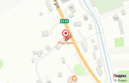Отель Лезет на карте