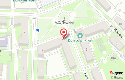 Пансионат Почта России на Красноармейской улице на карте