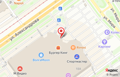 Киоск фастфудной продукции Аляска на улице Александрова на карте