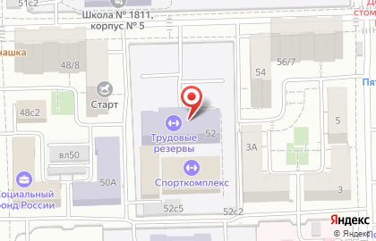 Московская федерация кикбоксинга на карте