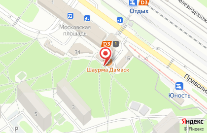Магазин цветов на Московской площади, 1 ст3 на карте