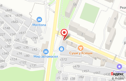 Салон красоты Гламур на Волгоградской улице на карте