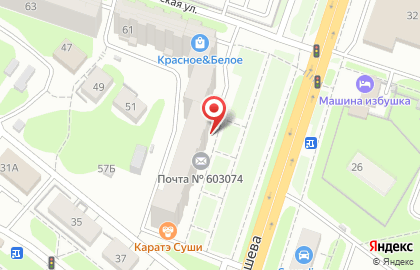 Студия красоты Инфанта в Московском районе на карте