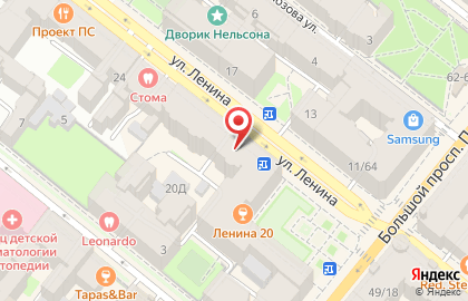  Салон оптики Здоровое зрение на улице Ленина на карте