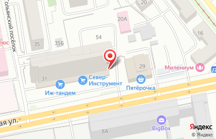 Магазин автозапчастей для корейских автомобилей Автолига на Промышленной улице на карте