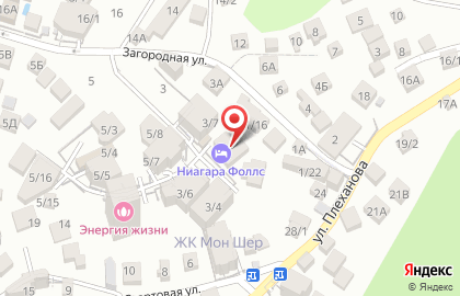 Продуктовый магазин в Сочи на карте
