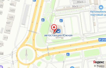 Автостанция №1 на карте