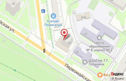 ЕВРОХИМЧИСТКА, ИП Шаргородская Л.А. на Первомайской улице на карте