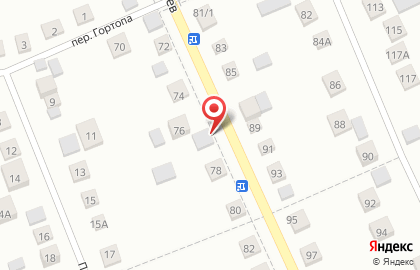 Шиномонтажная мастерская на улице Красных Героев на карте