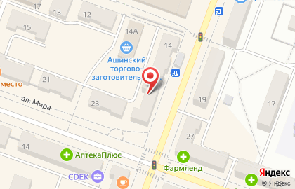 Фирменный магазин Ермолино в Челябинске на карте
