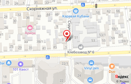 Студия йоги Йогадвор на карте