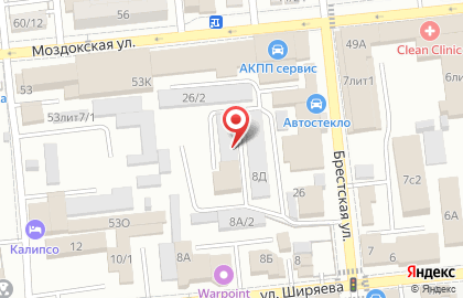 Автосервис в Астрахани на карте