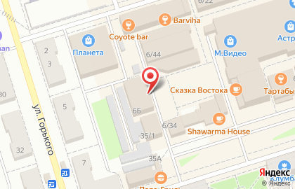 Пекарня Хлебико на улице Островского на карте