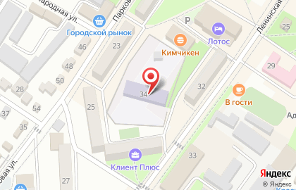Детский сад Гнёздышко, детский сад №5 на Ленинской улице на карте