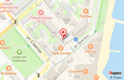 Ателье красок и декоративных элементов покрытия DOMINO на карте