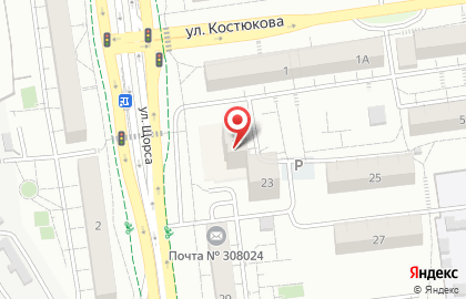Стоматологический кабинет в Белгороде на карте