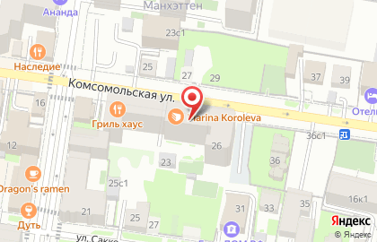 Полетели! на Комсомольской на карте