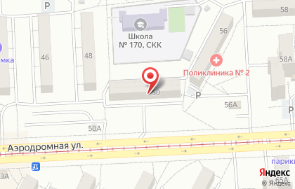 Компания Клен на Аэродромной улице на карте