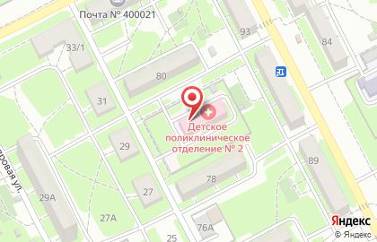 Детская больница №1 на улице Воронкова на карте