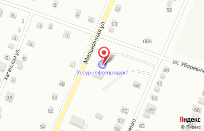 НК Уссури на Мельничной улице на карте