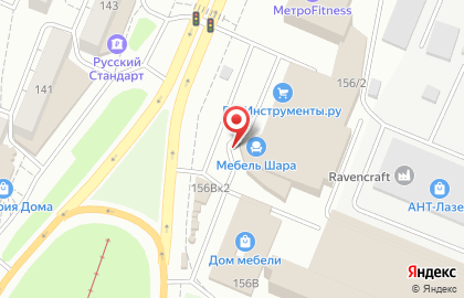 Специализированный магазин Аквафор в Железнодорожном районе на карте