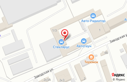 Injektor+, СТО на Заводской улице на карте