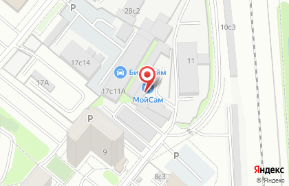 Автокомплекс в Будайском проезде на карте