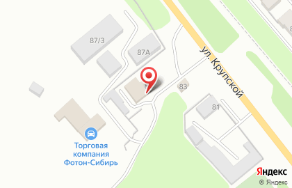 Сварочный центр на улице Крупской на карте