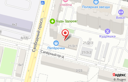 Юридическая компания Московский юрист на карте
