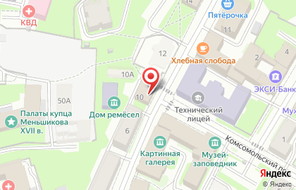 Псковский областной центр народного творчества, ГБУ на карте
