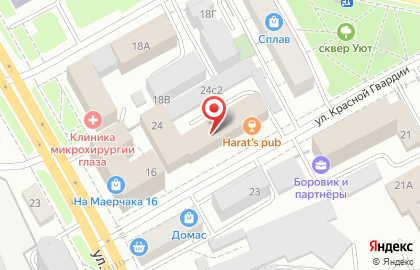 Аксиома, ООО на улице Красной Гвардии на карте