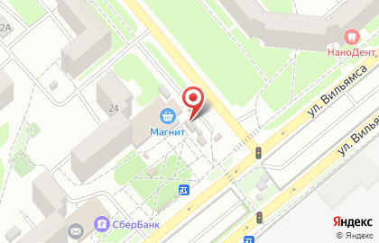 Продовольственный магазин в Пролетарском районе на карте